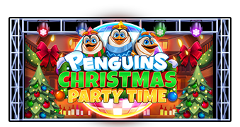 Penguins Christmas Party Time